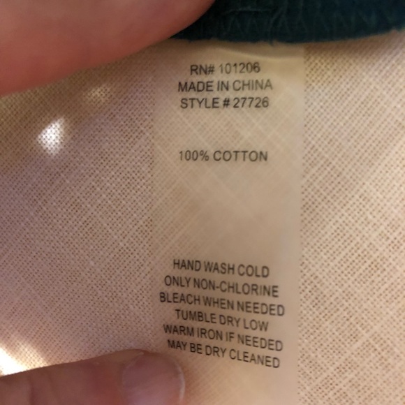 Soft Surroundings Dark Teal Tunic! - Picture 7 of 10